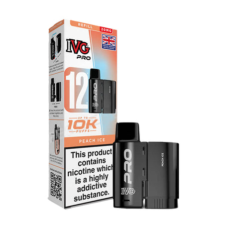 IVG Pro 12 Prefilled Pods + Refill Containers