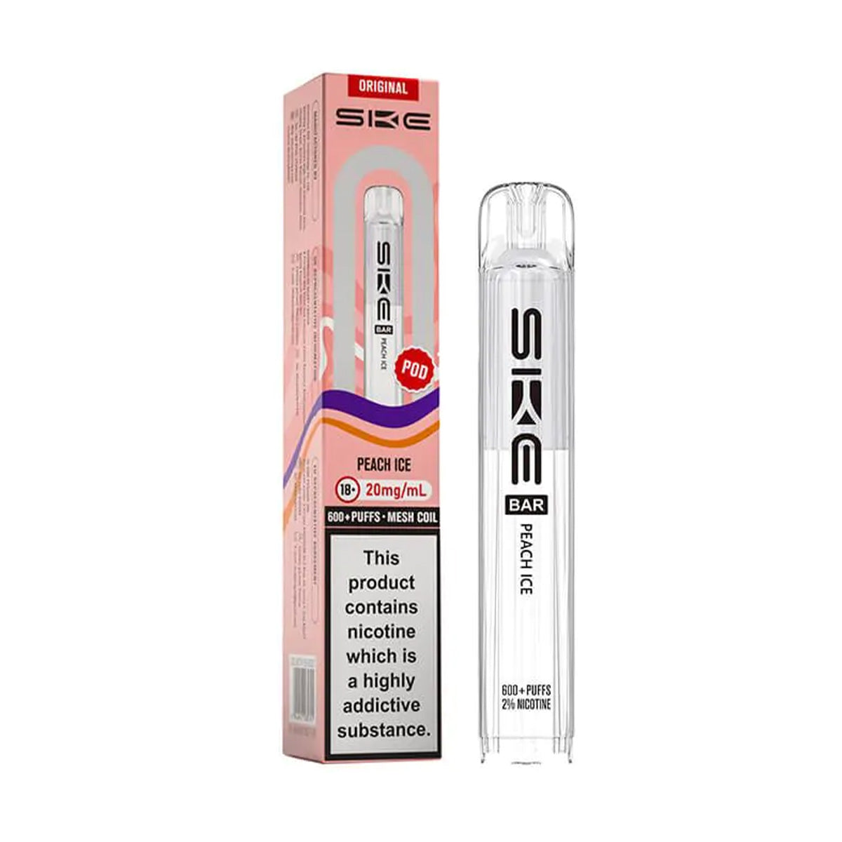 SKE Bar 600 Prefilled Pods