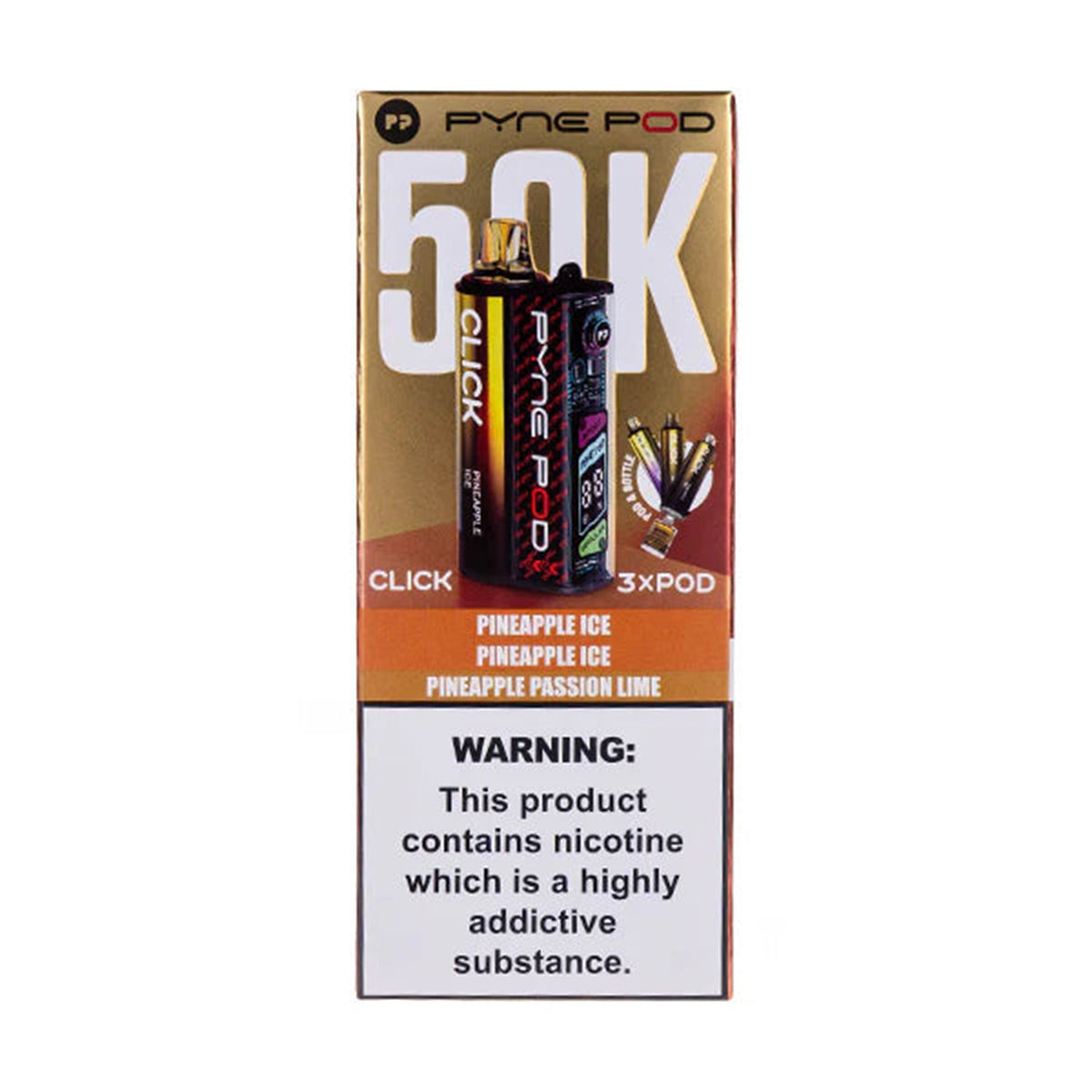 Pyne Pod Click 50K Prefilled Vape Kit