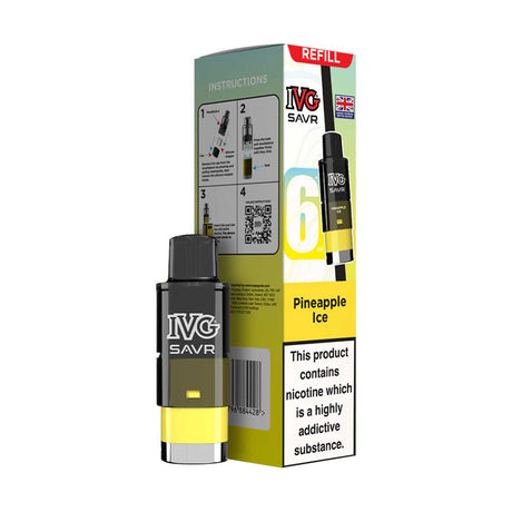 IVG SAVR Prefilled Pod + Refill Container