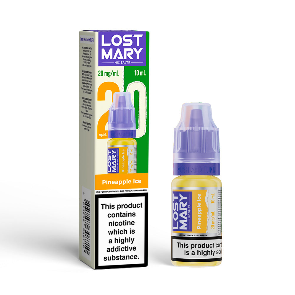 Pineapple Ice Lost Mary Nicotine Salts