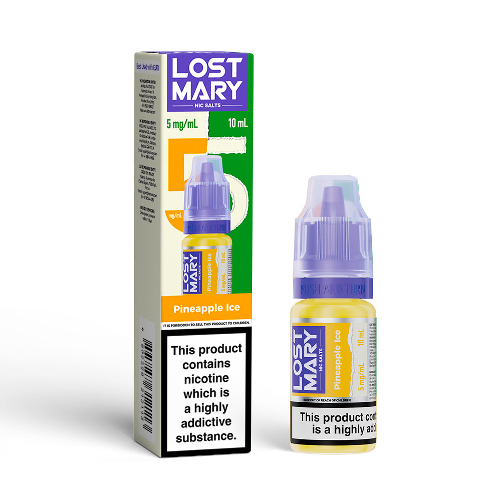Pineapple Ice Lost Mary Nicotine Salts