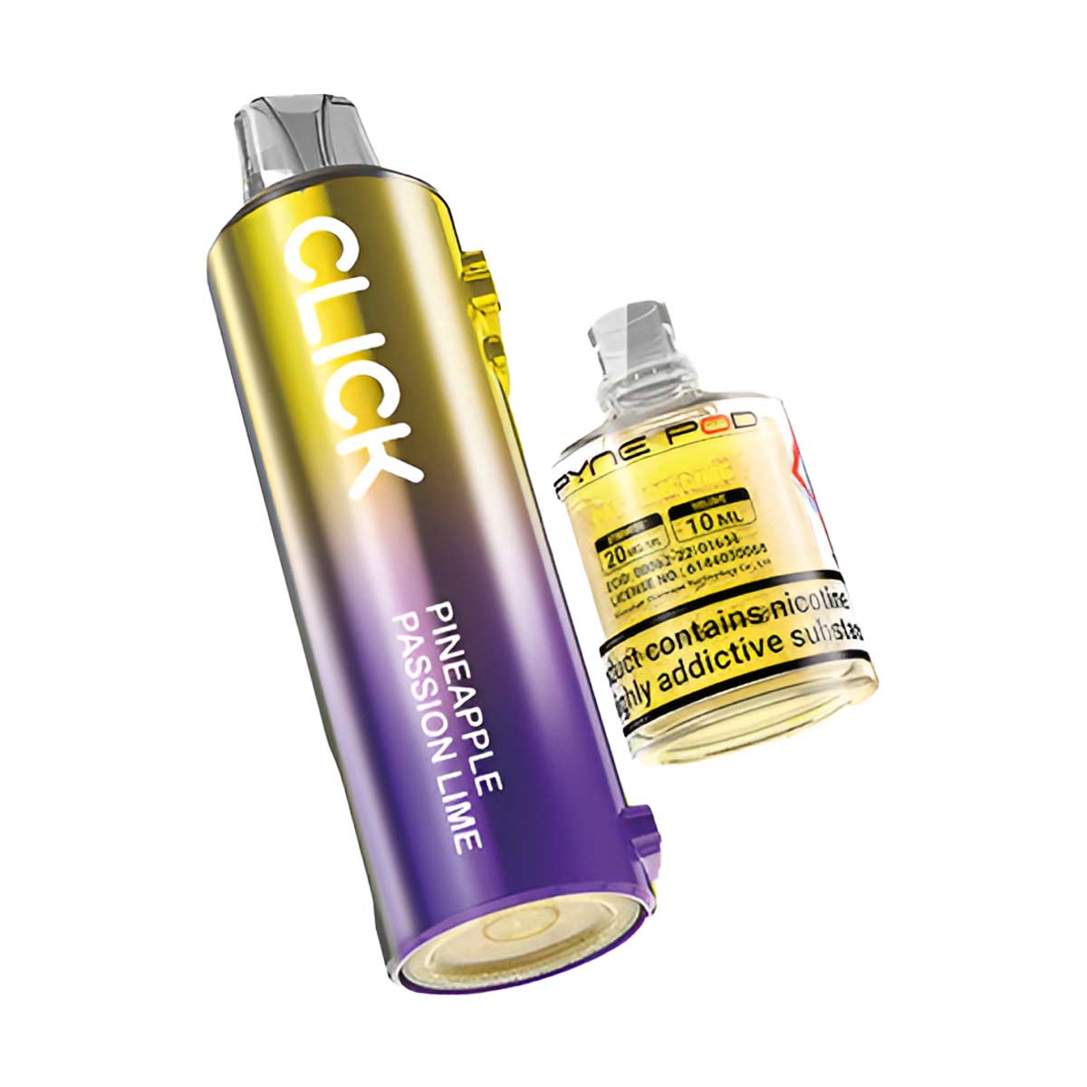 Pyne Pod Click 10K Prefilled Pod + Refill Container