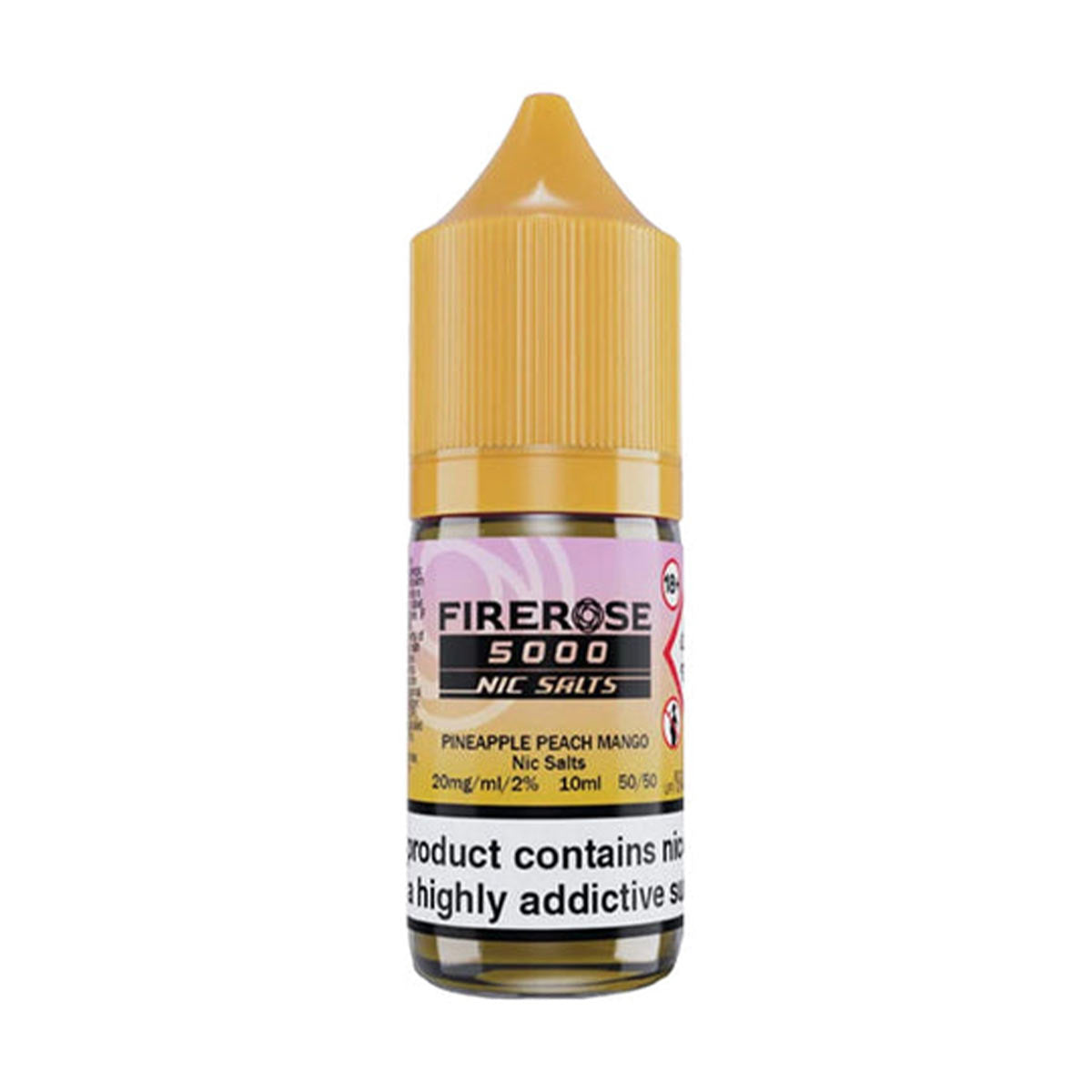 Pineapple Peach Mango Elux Firerose Nic Salt E-Liquid