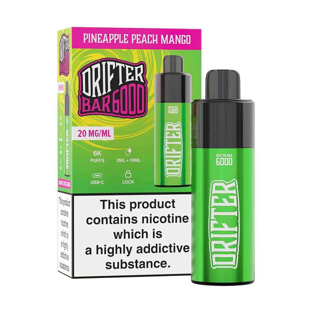Drifter Bar 6K Prefilled Pod Kit