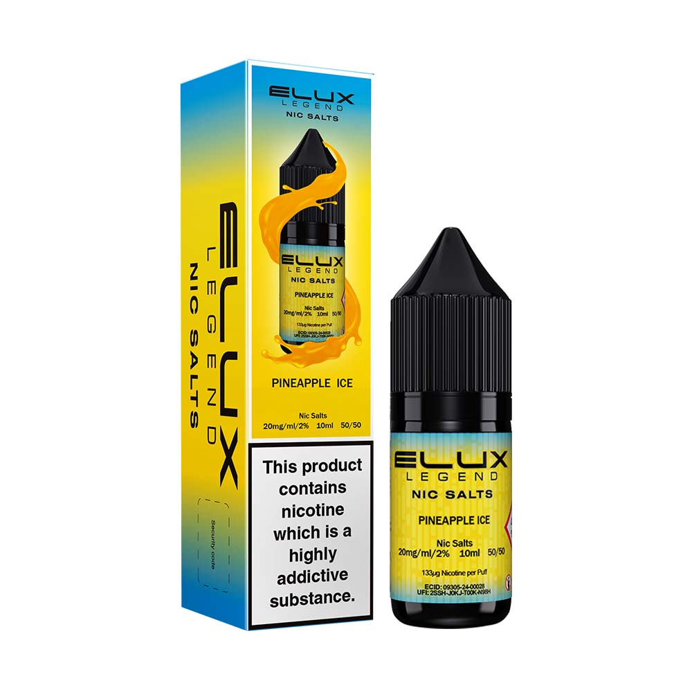 Pineapple Ice Nic Salt E-liquid by Elux Legend