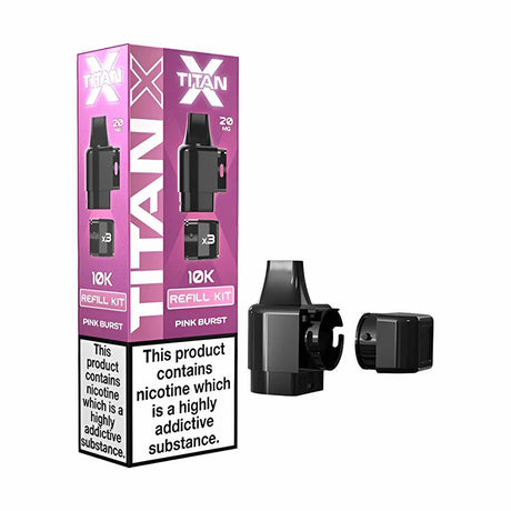 Titan X Prefilled Pods + Refill Pack