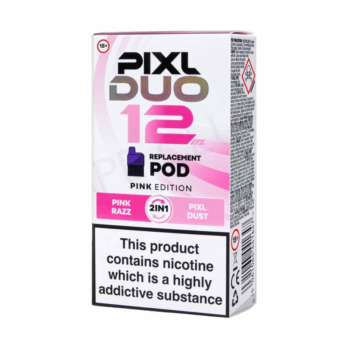PIXL Duo 12 Prefilled Pods | 6000 Puff Refills | 20mg Nic Salt | Grey Haze UK PIXL Duo 12 Prefilled Pods | 6000 Puff Refills | 20mg Nic Salt | Grey Haze UK