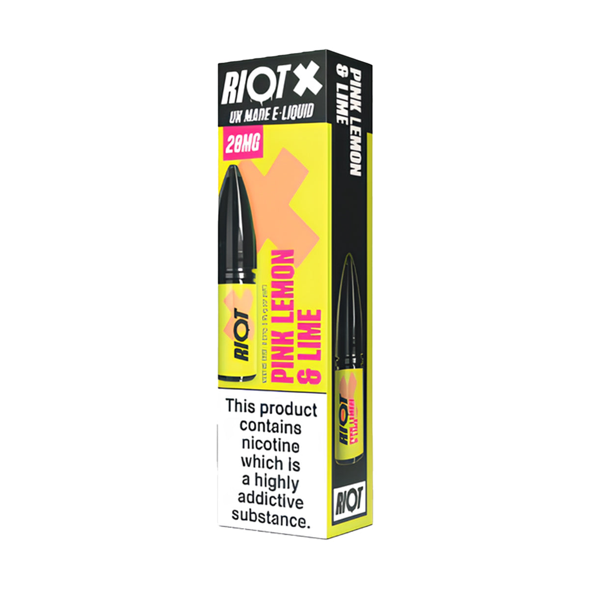 Pink Lemon & Lime RIOT SQUAD Riot X Nic Salt E-Liquid