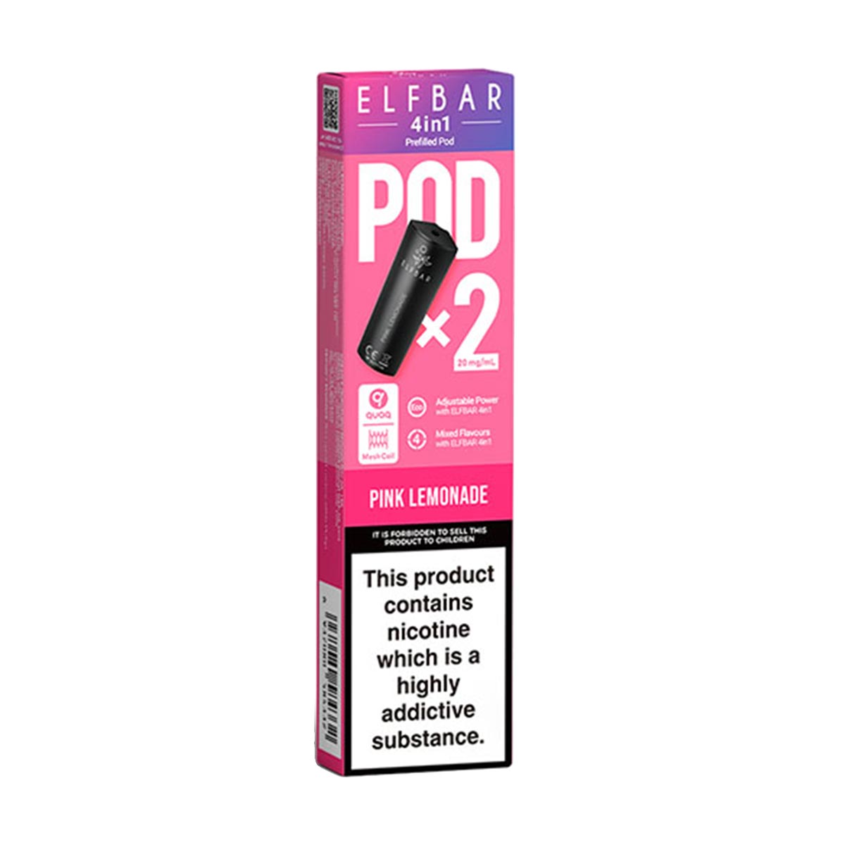 Elf Bar 4 in 1 Pre-filled Pods 2 Pack - 10 Flavours | Grey Haze UK Elf Bar 4 in 1 Pre-filled Pods 2 Pack - 10 Flavours | Grey Haze UK