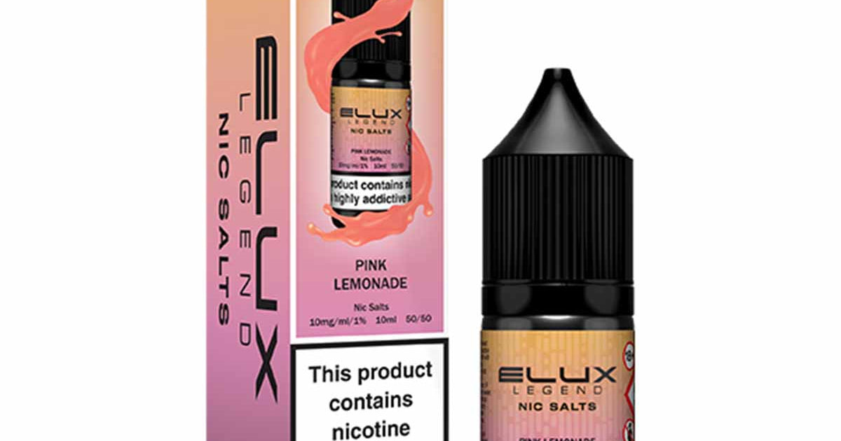 Pink Lemonade Nic Salt E-liquid by Elux Legend | Grey Haze UK Pink Lemonade Nic Salt E-liquid by Elux Legend | Grey Haze UK