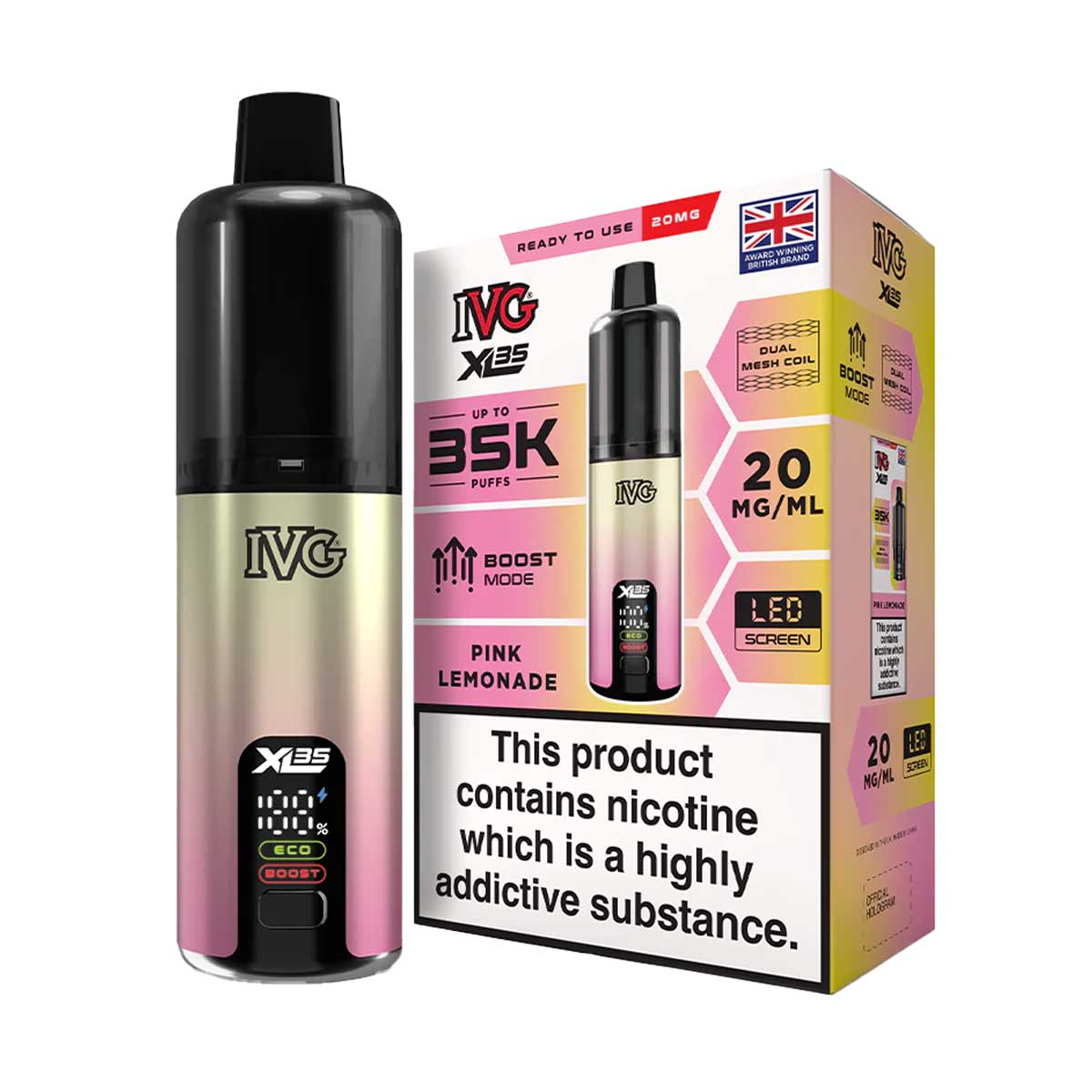 IVG XL 35K Prefilled Vape Kit