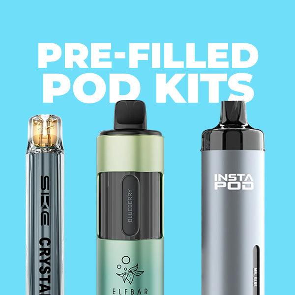 Prefilled pod vape kits