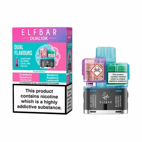 Elf Bar Dual 10k Prefilled Pod Refill Pack