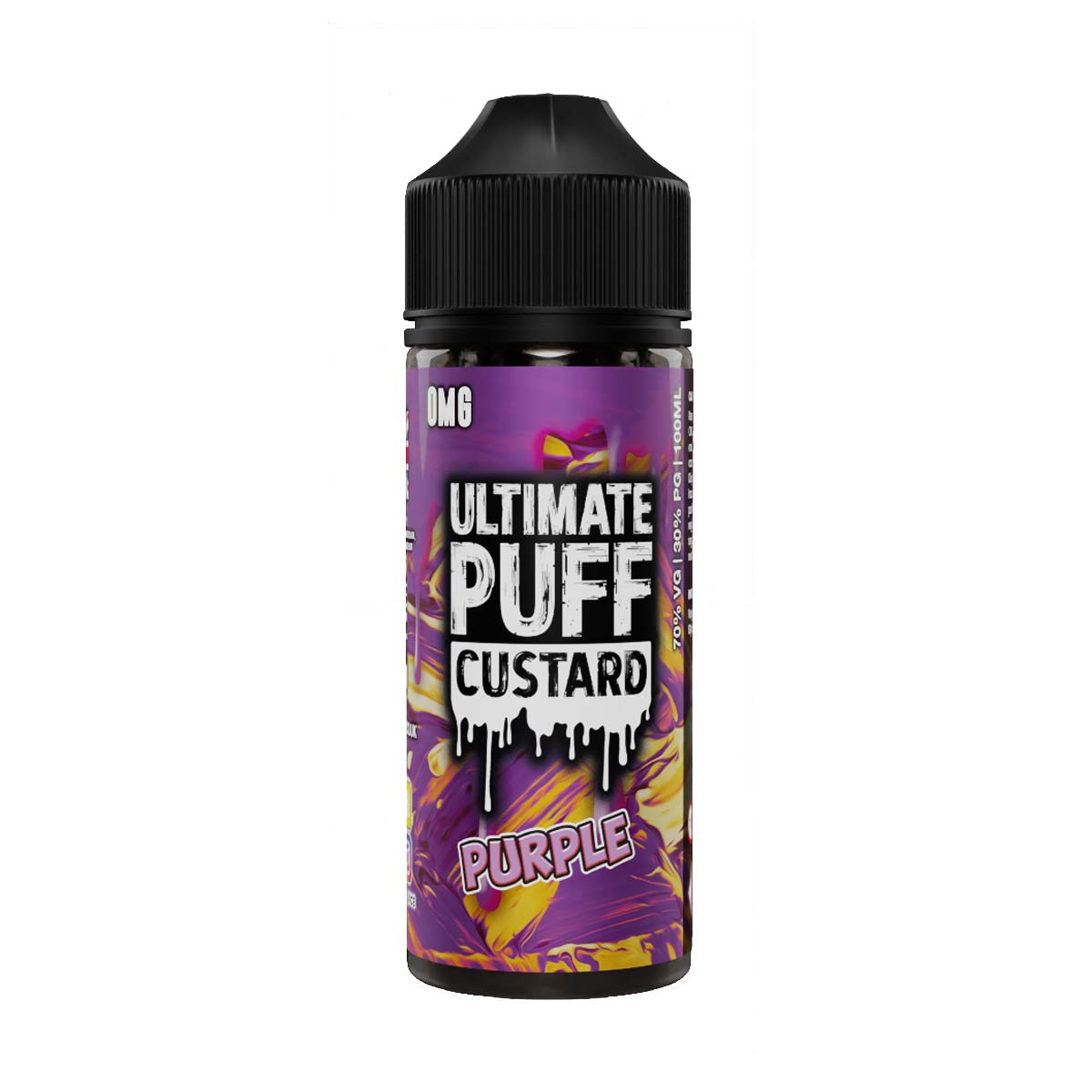 Purple Ultimate Puff Custard Shortfill E-liquids 100ml