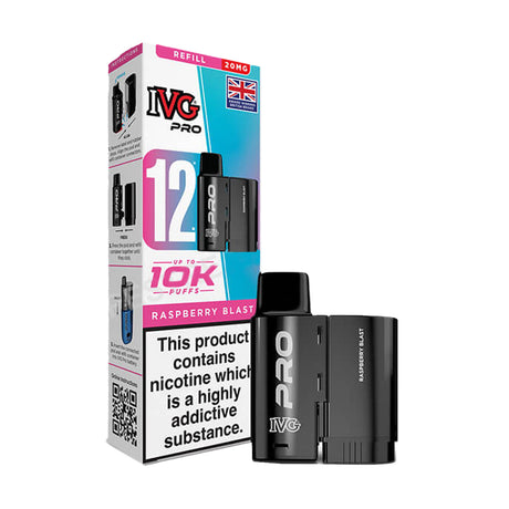 IVG Pro 12 Prefilled Pods + Refill Containers