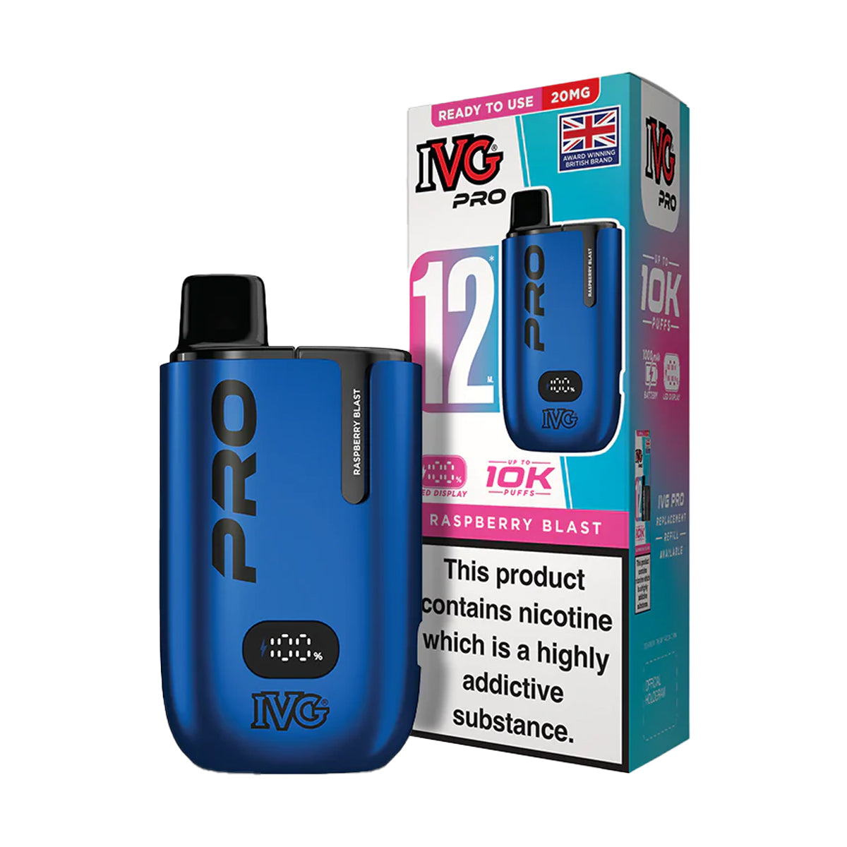 IVG Pro 12 Prefilled Vape Kit