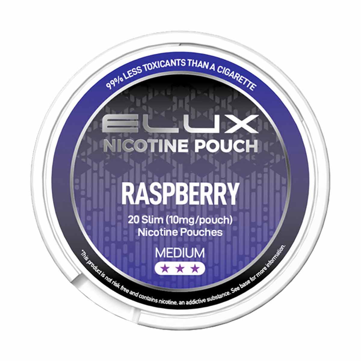 Raspberry Elux Nicotine Pouches