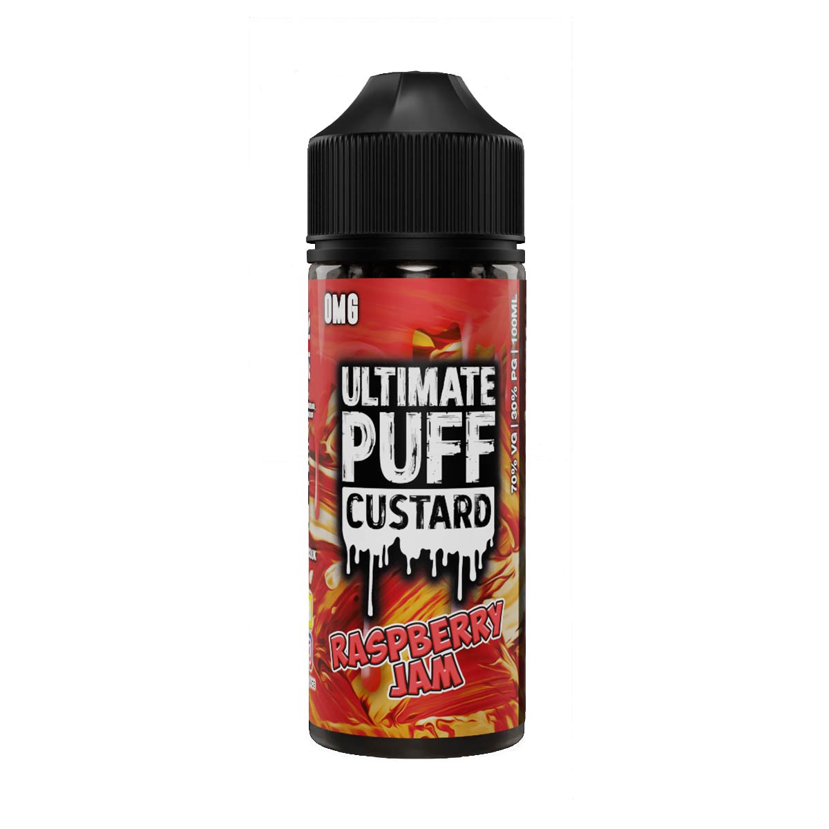 Raspberry Jam Ultimate Puff Custard Shortfill E-liquids 100ml