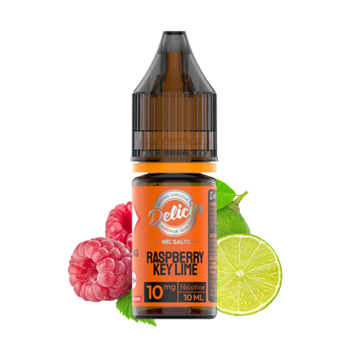 Raspberry Key Lime Nic Salt E-liquid by Deliciu