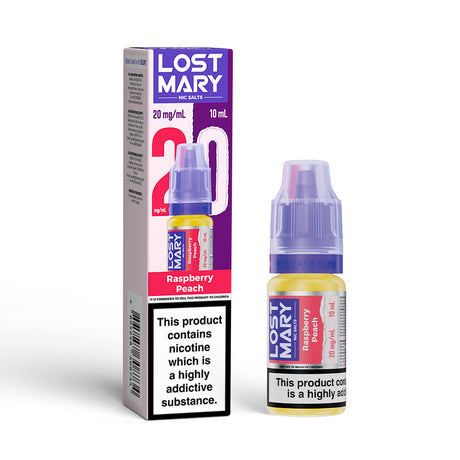 Raspberry Peach Lost Mary Nicotine Salts