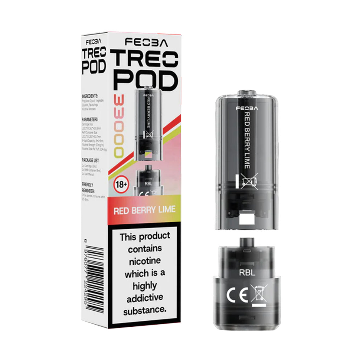 Feoba Treo 33000 Prefilled Pods