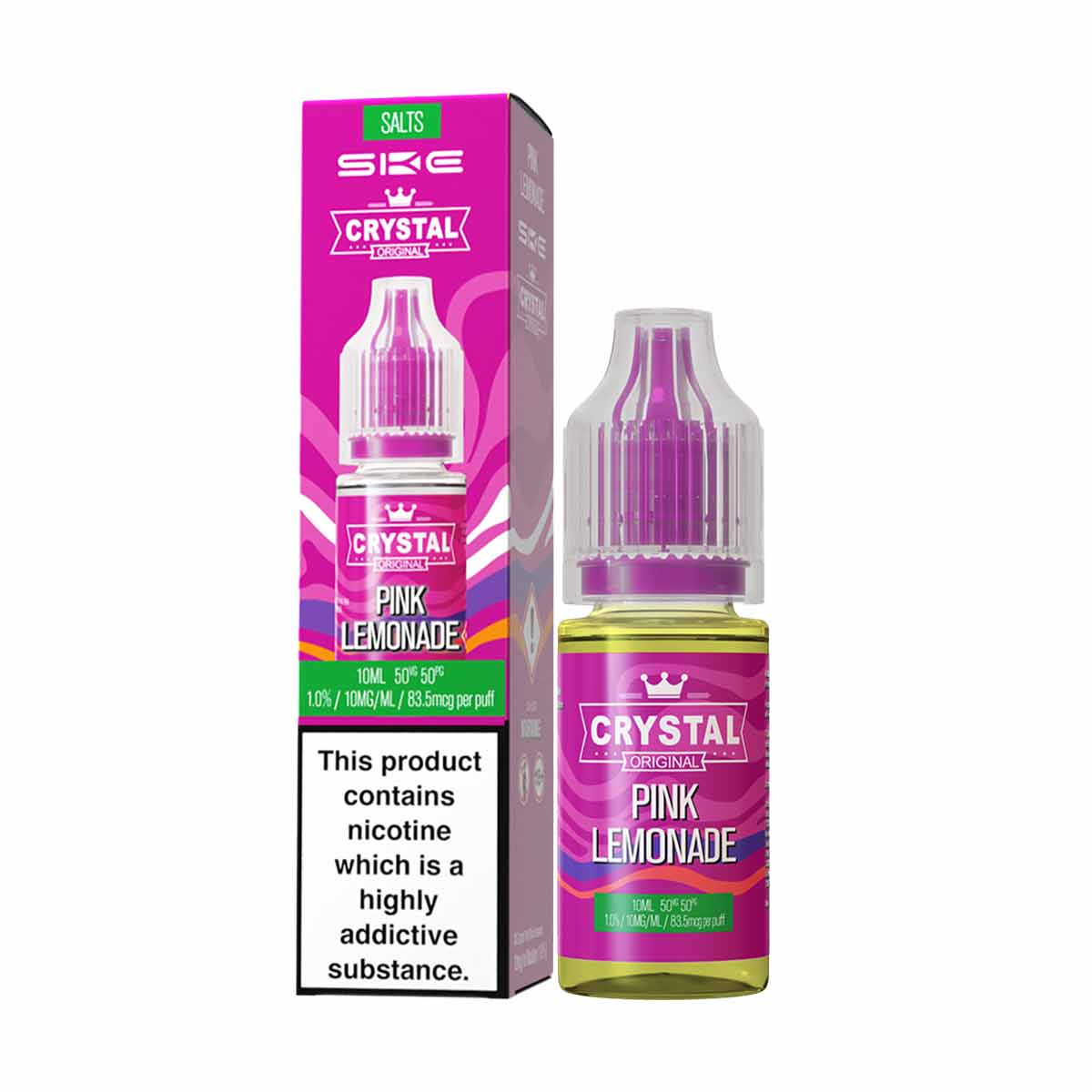 Pink Lemonade ske crystal nic salts 10ml