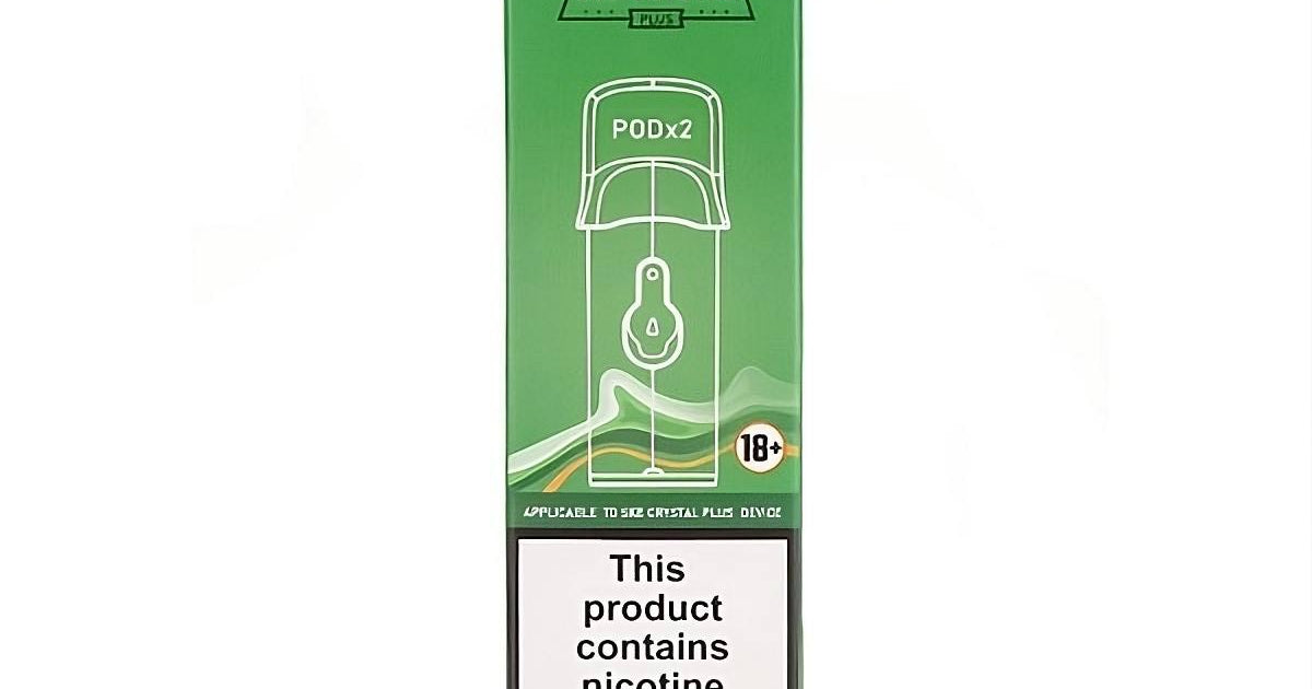 SKE Crystal Plus Refillable Pods 2Pcs Pack | Grey Haze UK SKE Crystal Plus Refillable Pods 2Pcs Pack | Grey Haze UK