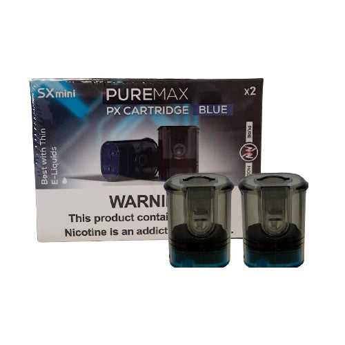 SXMini PureMax Replacement Pods Pack of 2 | Grey Haze UK SXMini PureMax Replacement Pods Pack of 2 | Grey Haze UK
