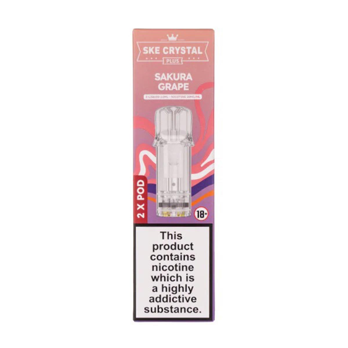 Sakura Grape SKE Crystal Plus Prefilled Pods