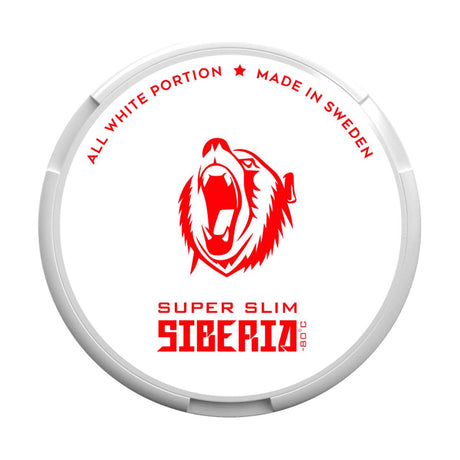 Super Slim Siberia snus nicotine pouches