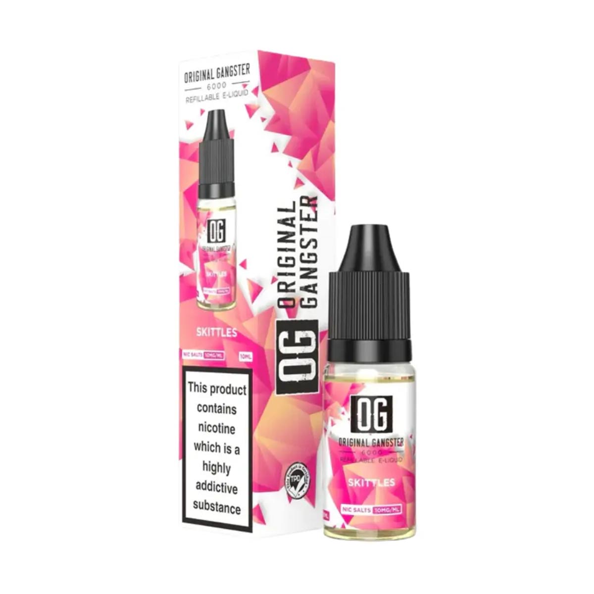 Rainbow Candy OG Original Gangster 6000 10ml Nic Salt E-liquid