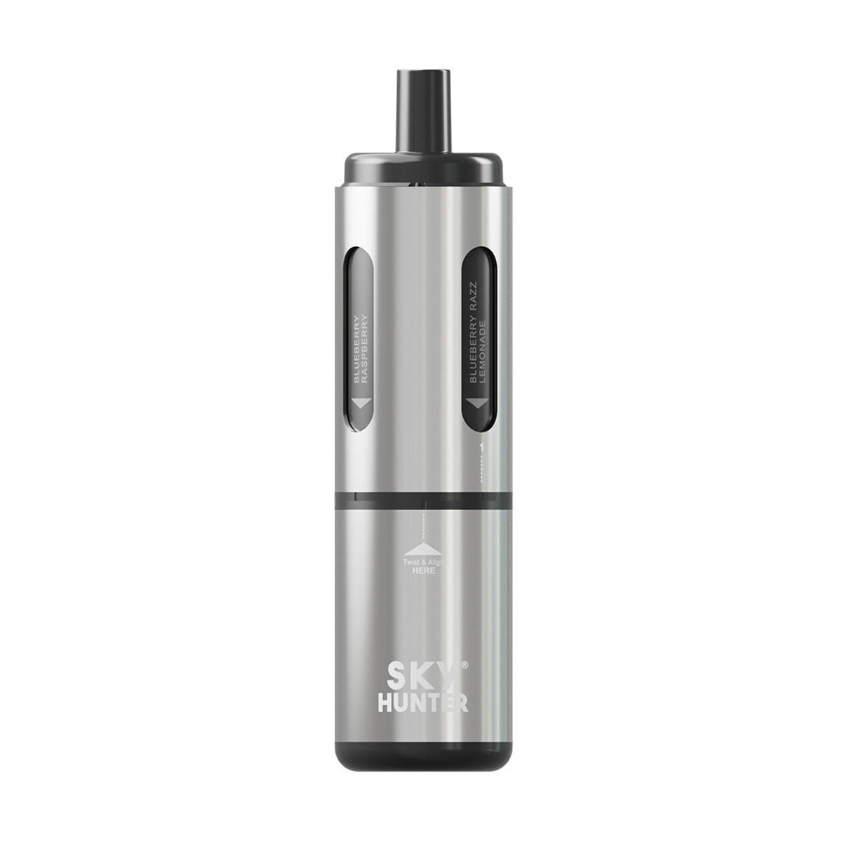 Silver sky hunter 2600 4 in 1 Twist Slim pod vape kit 