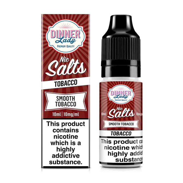 Smooth Tobacco dinner lady Tobacco nic salts 10ml