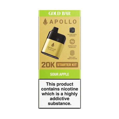 Gold Bar Apollo Prefilled Pod Kit