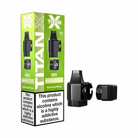 Titan X Prefilled Pods + Refill Pack