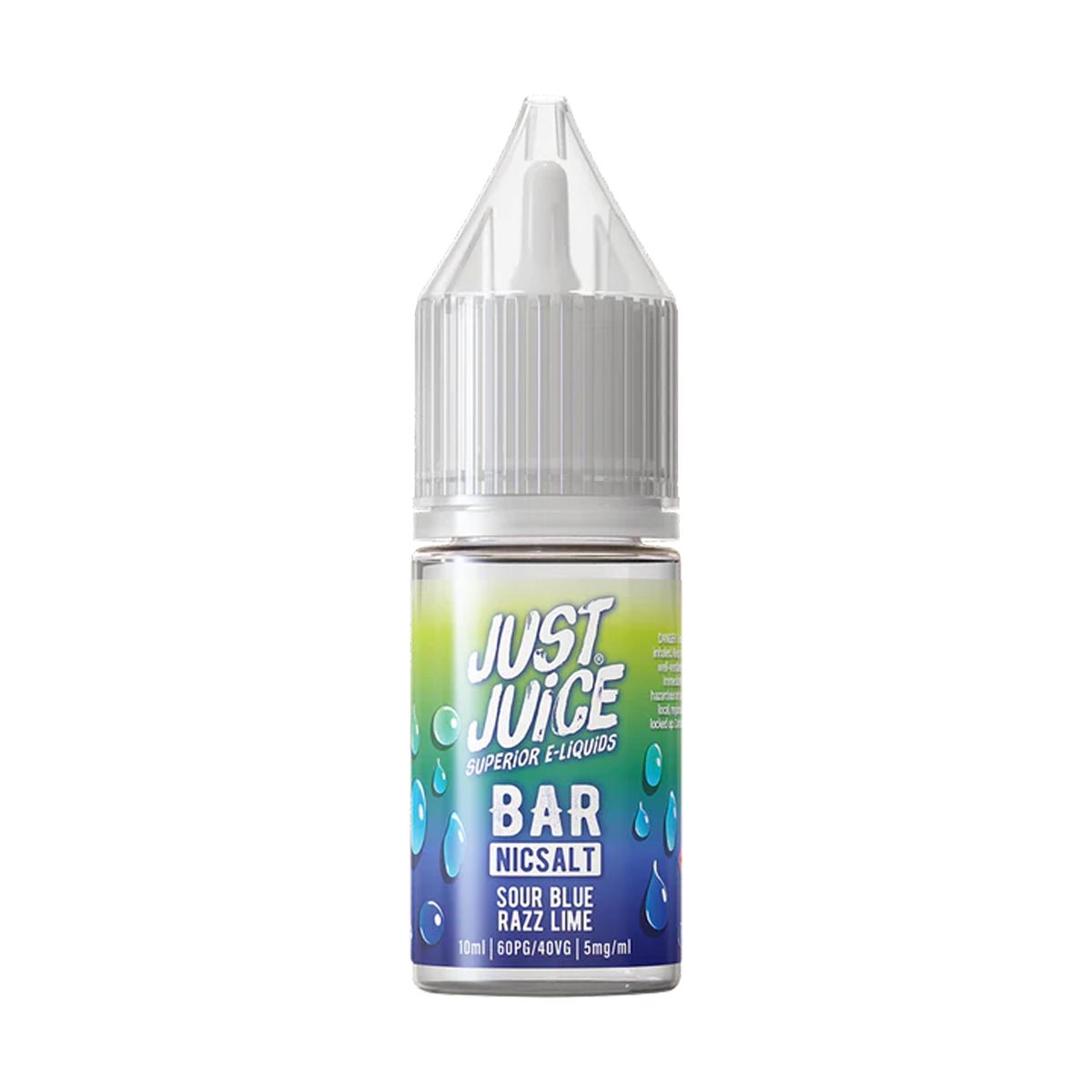 Sour Blue Razz Lime Just Juice Bar Nic Salt