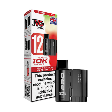 IVG Pro 12 Prefilled Pods + Refill Containers