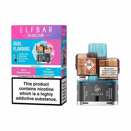 Elf Bar Dual 10k Prefilled Pod Refill Pack