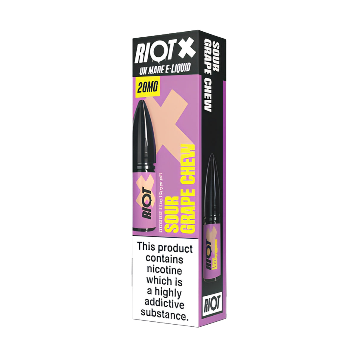 Sour Grape Chew RIOT SQUAD Riot X Nic Salt E-Liquid