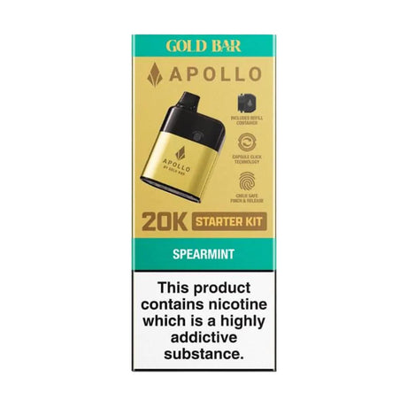 Gold Bar Apollo Prefilled Pod Kit