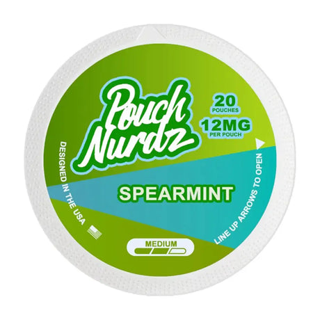 Spearmint Pouch Nurdz Nicotine Pouches