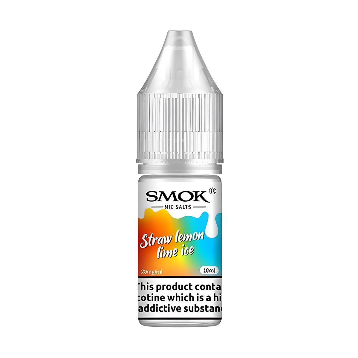 Straw Lemon Lime Ice Smok Nic Salt E-Liquid