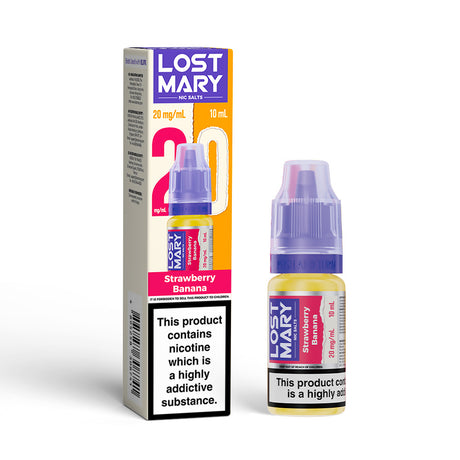 Strawberry Banana Lost Mary Nicotine Salts