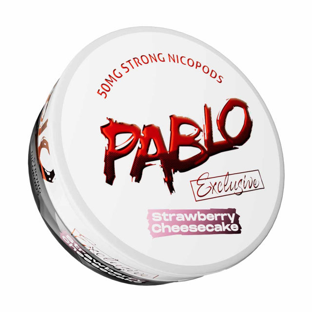 Strawberry Cheesecake pablo snus nicotine pouches 