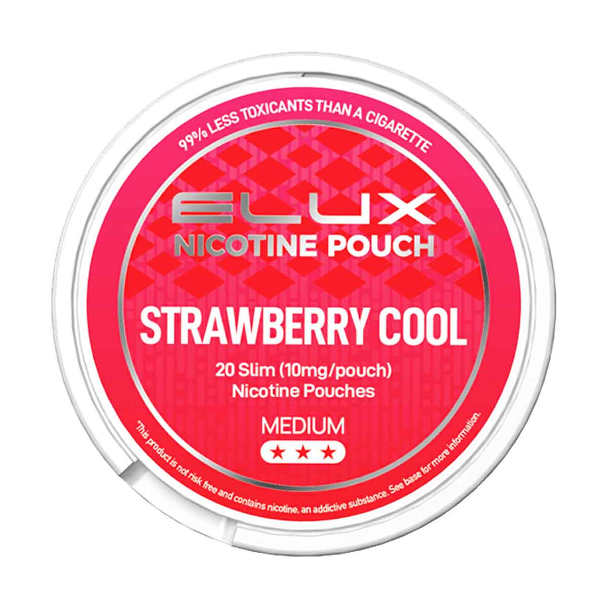 Strawberry Cool Elux Nicotine Pouches