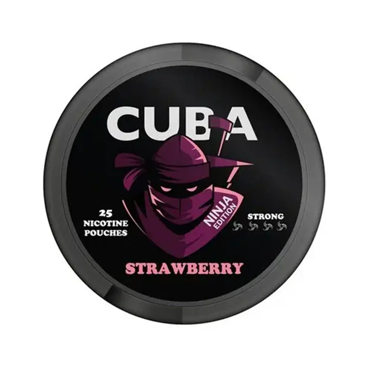 Strawberry Cuba Ninja Nicotine Pouches