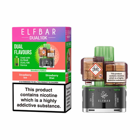 Elf Bar Dual 10k Prefilled Pod Refill Pack