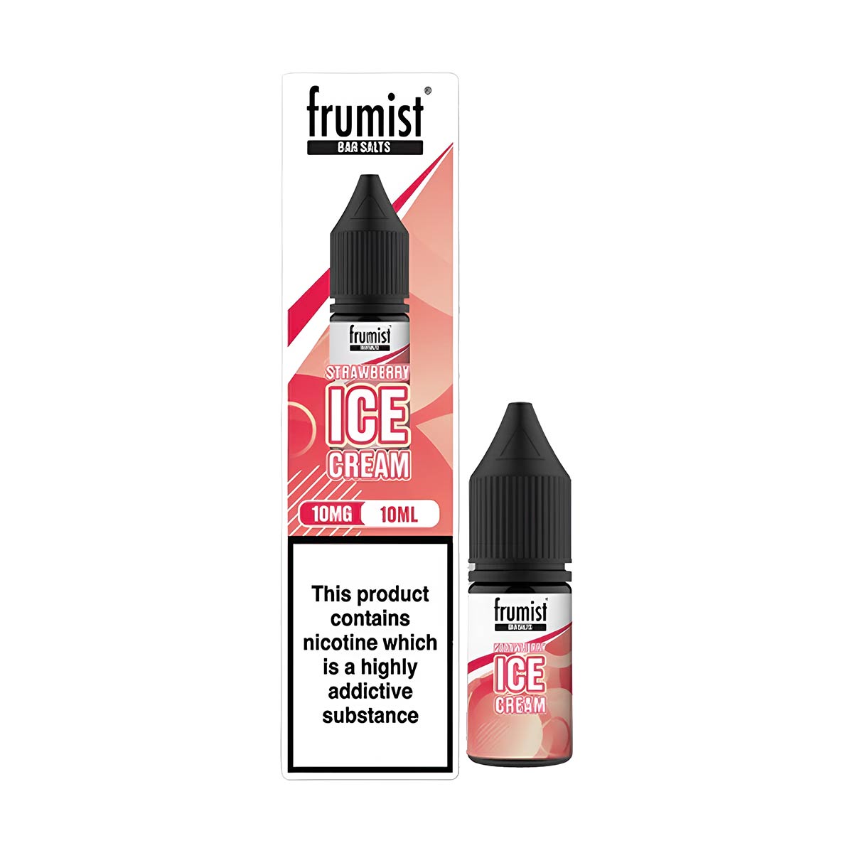 Strawberry Ice Cream Nic Salt Frumist Bar Salts