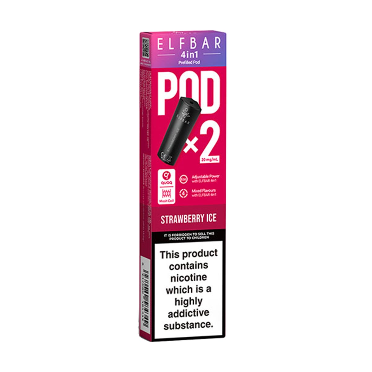 Elf Bar 4 in 1 Pre-filled Pods 2 Pack - 10 Flavours | Grey Haze UK Elf Bar 4 in 1 Pre-filled Pods 2 Pack - 10 Flavours | Grey Haze UK